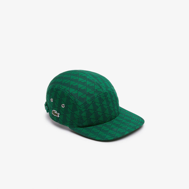 Lacoste Printed Twill Cap – Emerald Green