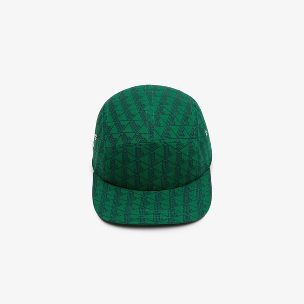 Lacoste Printed Twill Cap – Emerald Green