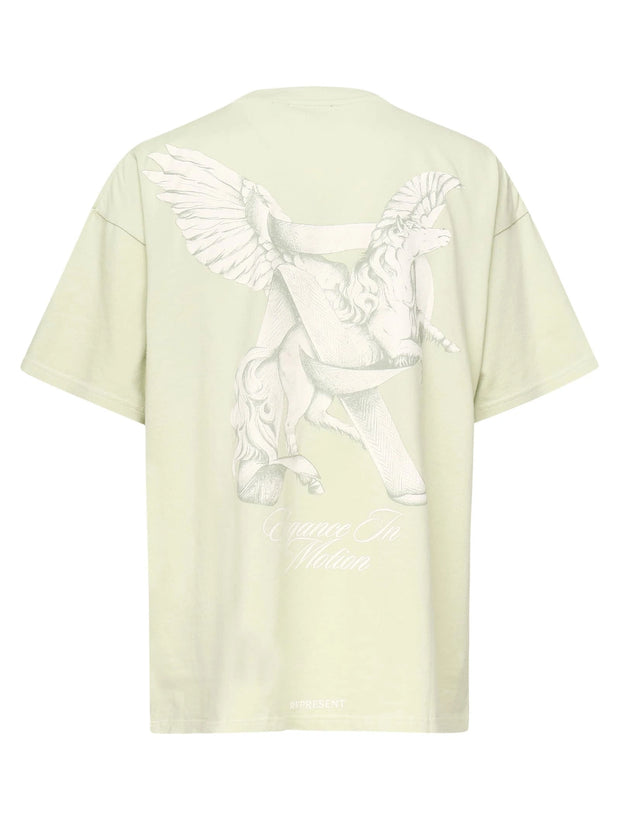 REPRESENT Elegance In Motion T-shirt – Matcha Green