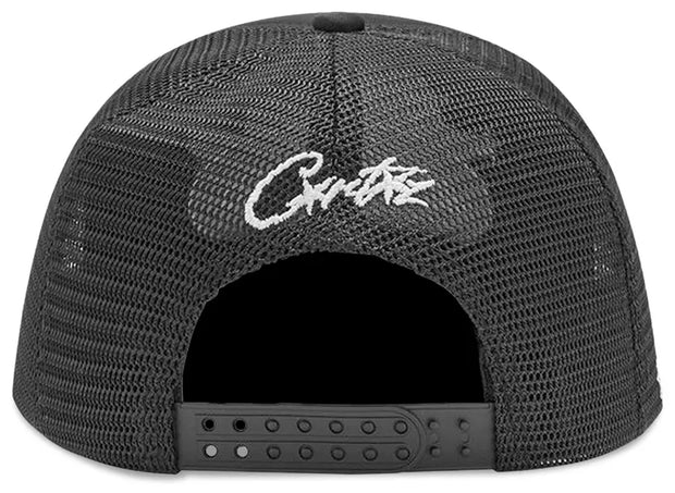 Corteiz 5 Starz Alcatraz Trucker Cap – 'Black'