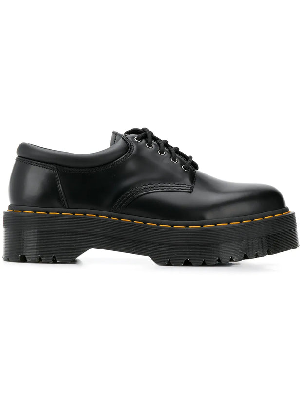 Dr. Martens Chunky Heel Loafers – Black Leather