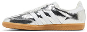 Adidas Women’s Samba OG – Cracked Metallic Pack “Silver”