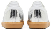 Adidas Women’s Samba OG – Cracked Metallic Pack “Silver”
