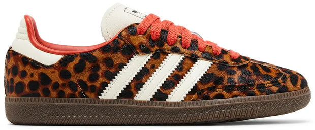 Adidas Women’s Samba OG “Preloved Red” – Cheetah Pack Edition