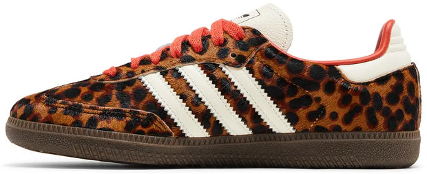 Adidas Women’s Samba OG “Preloved Red” – Cheetah Pack Edition