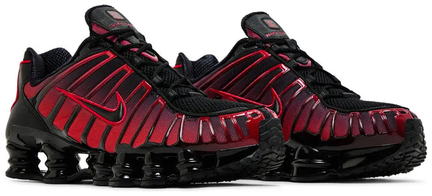 Nike Shox TL “Black University Red Gradient”