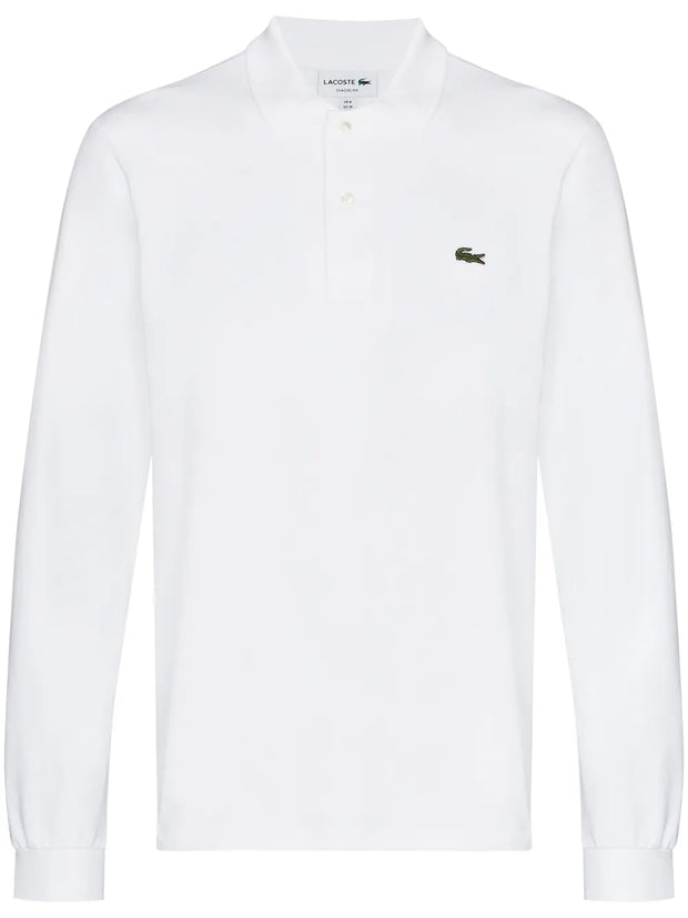 Lacoste Logo-Patch Long-Sleeve Polo Shirt