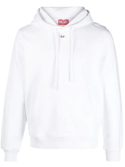 DIESEL S-GINN-D LOGO PACHED HOODIE