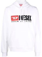 DIESEL S-GINN EMBROIDERED LOGO HOODIE