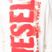 Diesel S-Ginn-E5 logo-print sweatshirt
