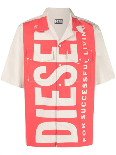Diesel Men's Regular-Fit Bowling Shirt