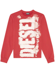 Diesel S-Ginn-E5 logo-print sweatshirt