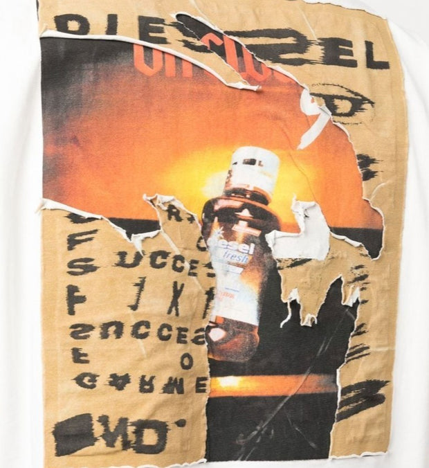 Diesel Graphic-Print Short-Sleeve T-Shirt