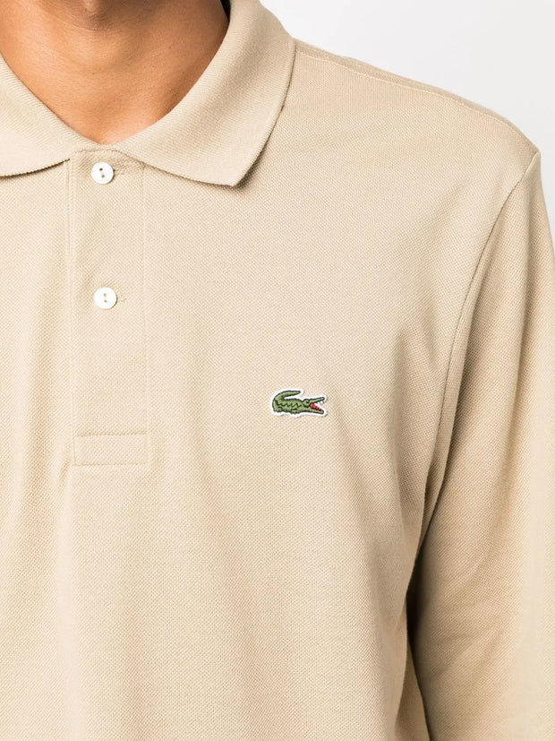 Lacoste Appliqué-Logo Long-Sleeve Polo Shirt