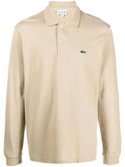Lacoste Appliqué-Logo Long-Sleeve Polo Shirt
