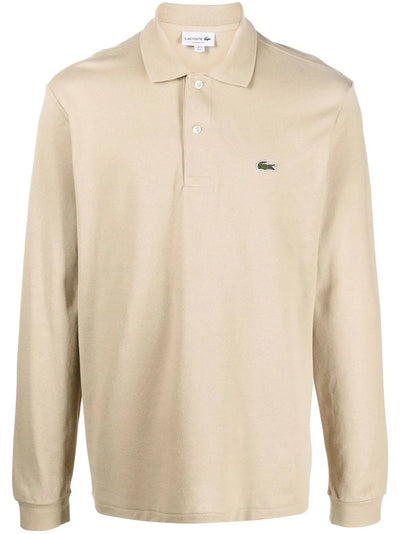 Lacoste Appliqué-Logo Long-Sleeve Polo Shirt