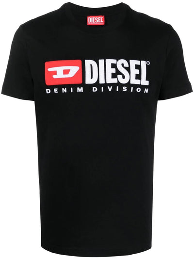 Diesel T-Diegor-Div Logo-Embroidered T-Shirt