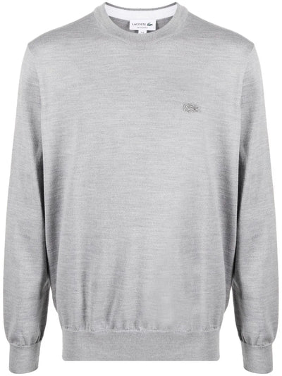 Lacoste Logo-Patch Crew Neck Jumper