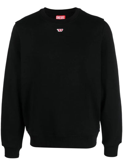 Diesel Logo-Patch Detail Sweatshirt