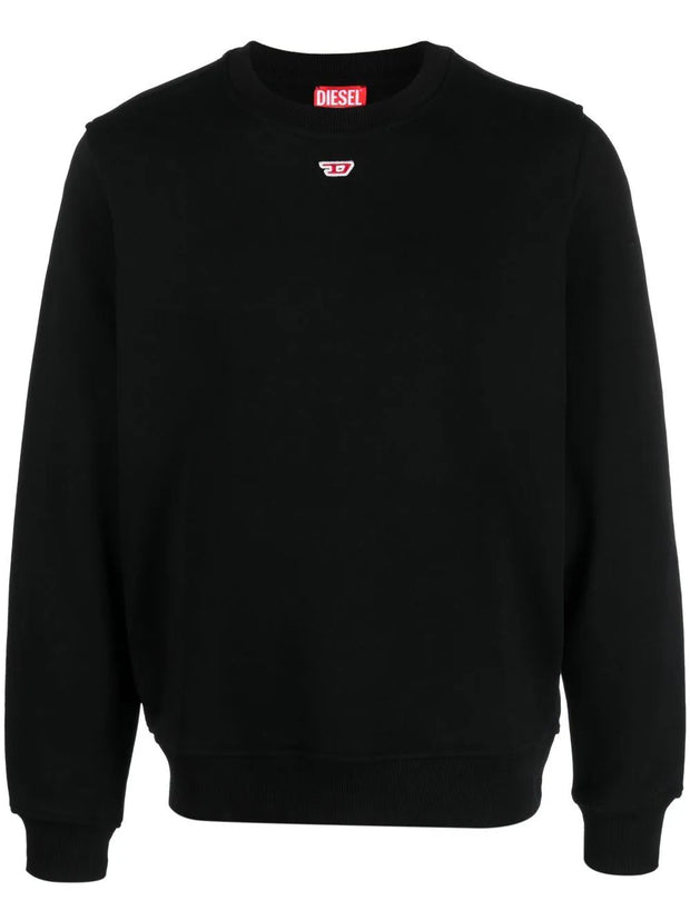 Diesel Logo-Patch Detail Sweatshirt