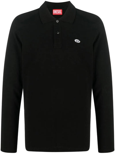Diesel T-Smith Long-Sleeve Polo Shirt