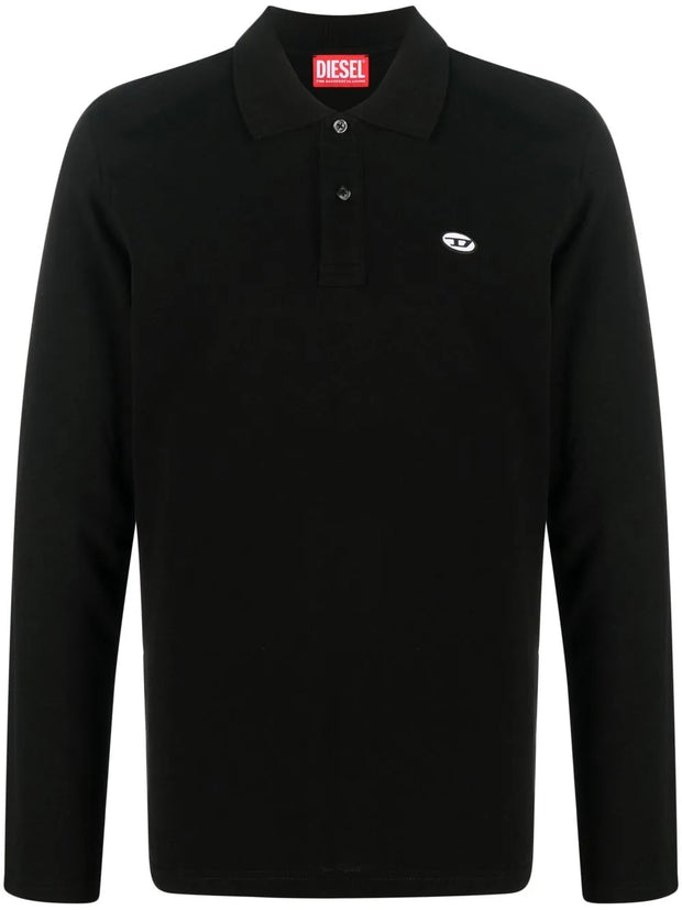 Diesel T-Smith Long-Sleeve Polo Shirt