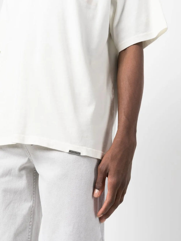 Represent Graphic-Print Cotton T-Shirt – White