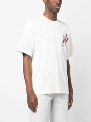 Represent Graphic-Print Cotton T-Shirt – White