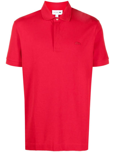 Lacoste Logo-Patch Cotton Polo Shirt