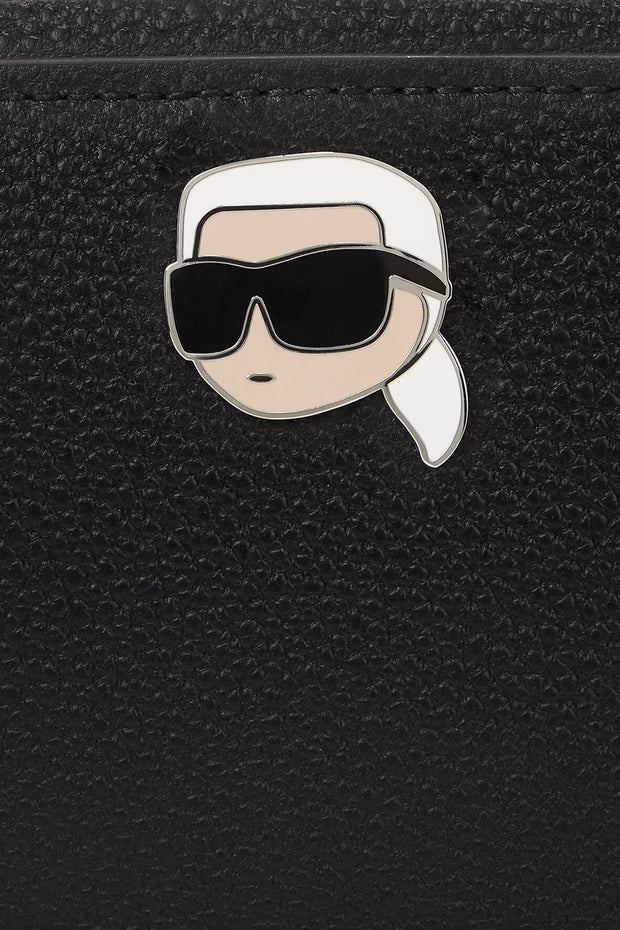 Karl Lagerfeld Ikon Camera Bag – Pebbled Faux Leather