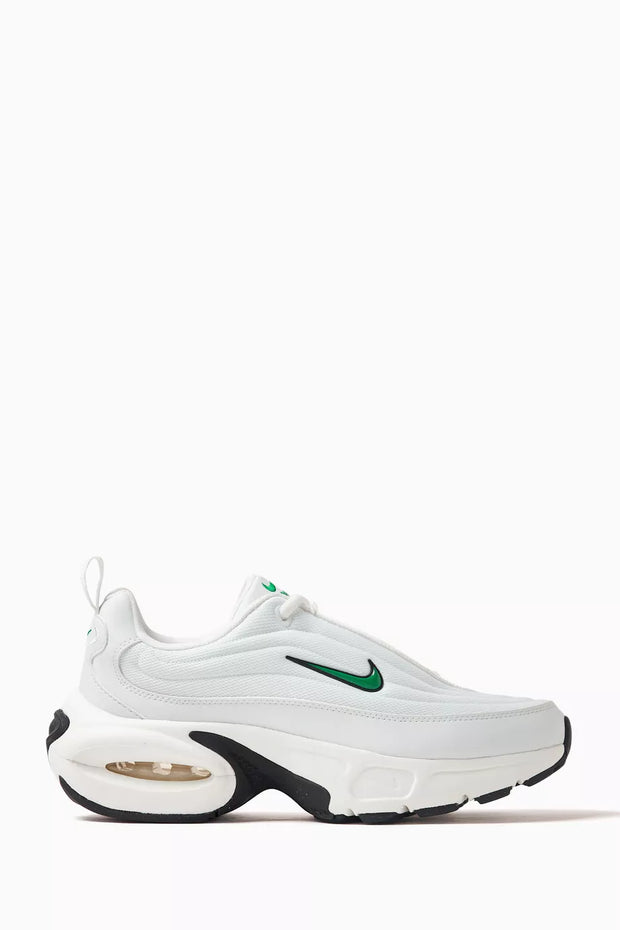 NIKE AIR MAX PORTAL "SUMMIT WHITE / SAIL / MALACHITE" SNEAKERS