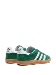 Adidas Gazelle Indoor Suede Trainers – Forest Green/White