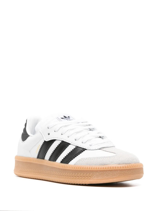 Adidas Samba XLG Leather "White/Black/Beige" Sneakers