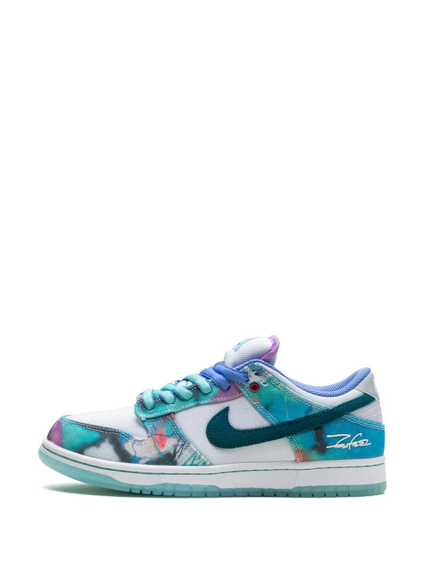 Nike x Futura Laboratories SB Dunk Low “Bleached Aqua”