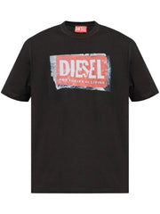 Diesel Logo-Print Cotton T-Shirt