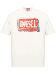 Diesel Logo-Print Cotton T-Shirt