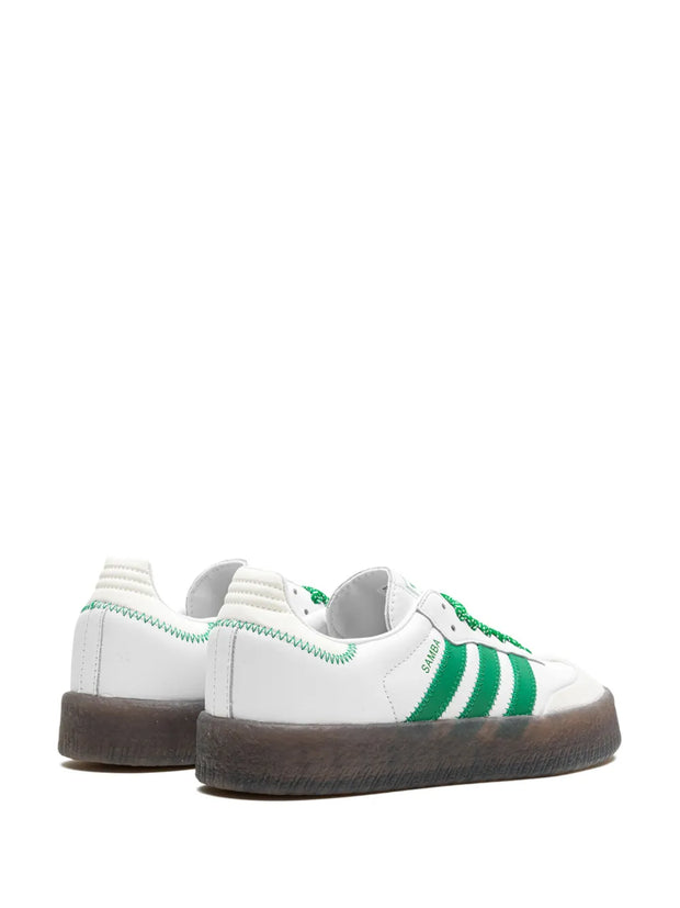 Adidas Sambae "Cloud White/Green" Sneakers