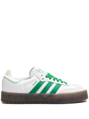 Adidas Sambae "Cloud White/Green" Sneakers