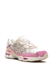 ASICS Gel-NYC "Cream/Mineral Beige/Pink" Sneakers