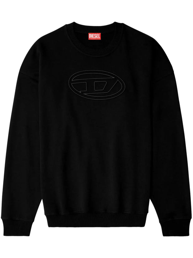 Diesel S-Mart-Bigoval Sweatshirt – Black