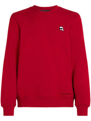 Karl Lagerfeld Ikon Karl Sweatshirt – Red