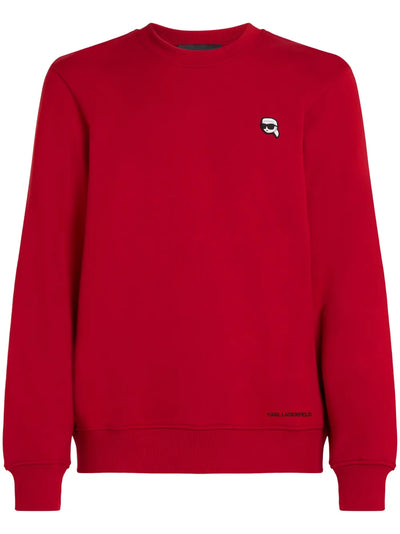 Karl Lagerfeld Ikon Karl Sweatshirt – Red