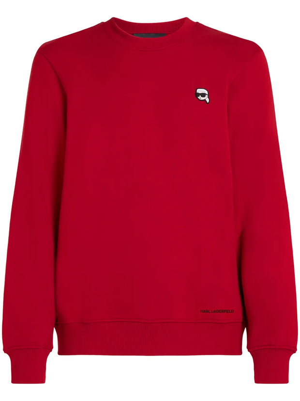 Karl Lagerfeld Ikon Karl Sweatshirt – Red
