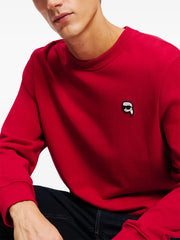 Karl Lagerfeld Ikon Karl Sweatshirt – Red