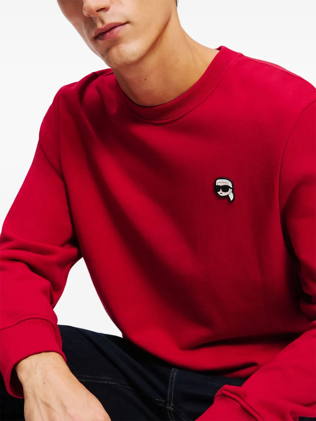 Karl Lagerfeld Ikon Karl Sweatshirt – Red