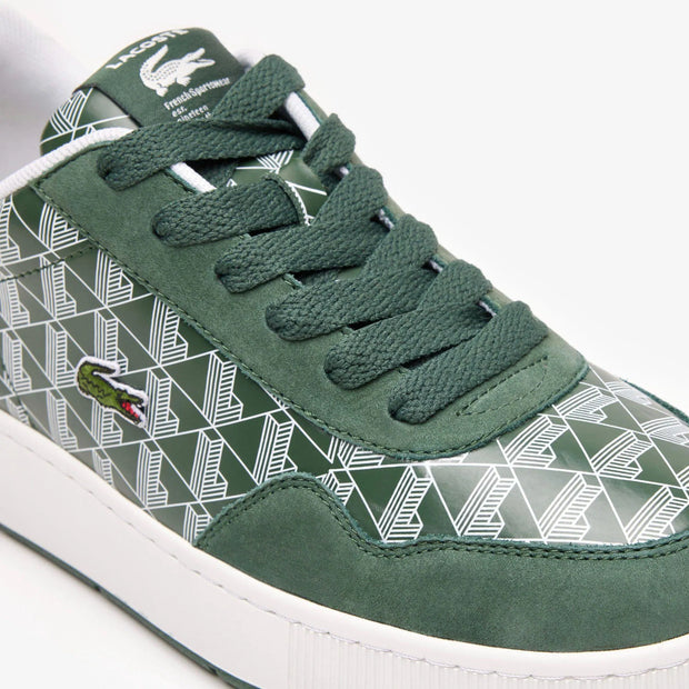 Lacoste Men’s Ace Clip Leather Monogram Sneakers