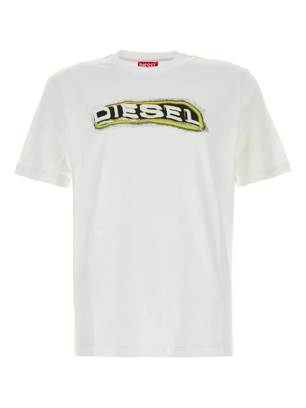 DIESEL LOGO-PRINT T-SHIRT