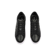 Karl Lagerfeld Kapri Monogram Black Sneakers