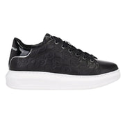 Karl Lagerfeld Kapri Monogram Black Sneakers