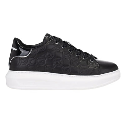 Karl Lagerfeld Kapri Monogram Black Sneakers